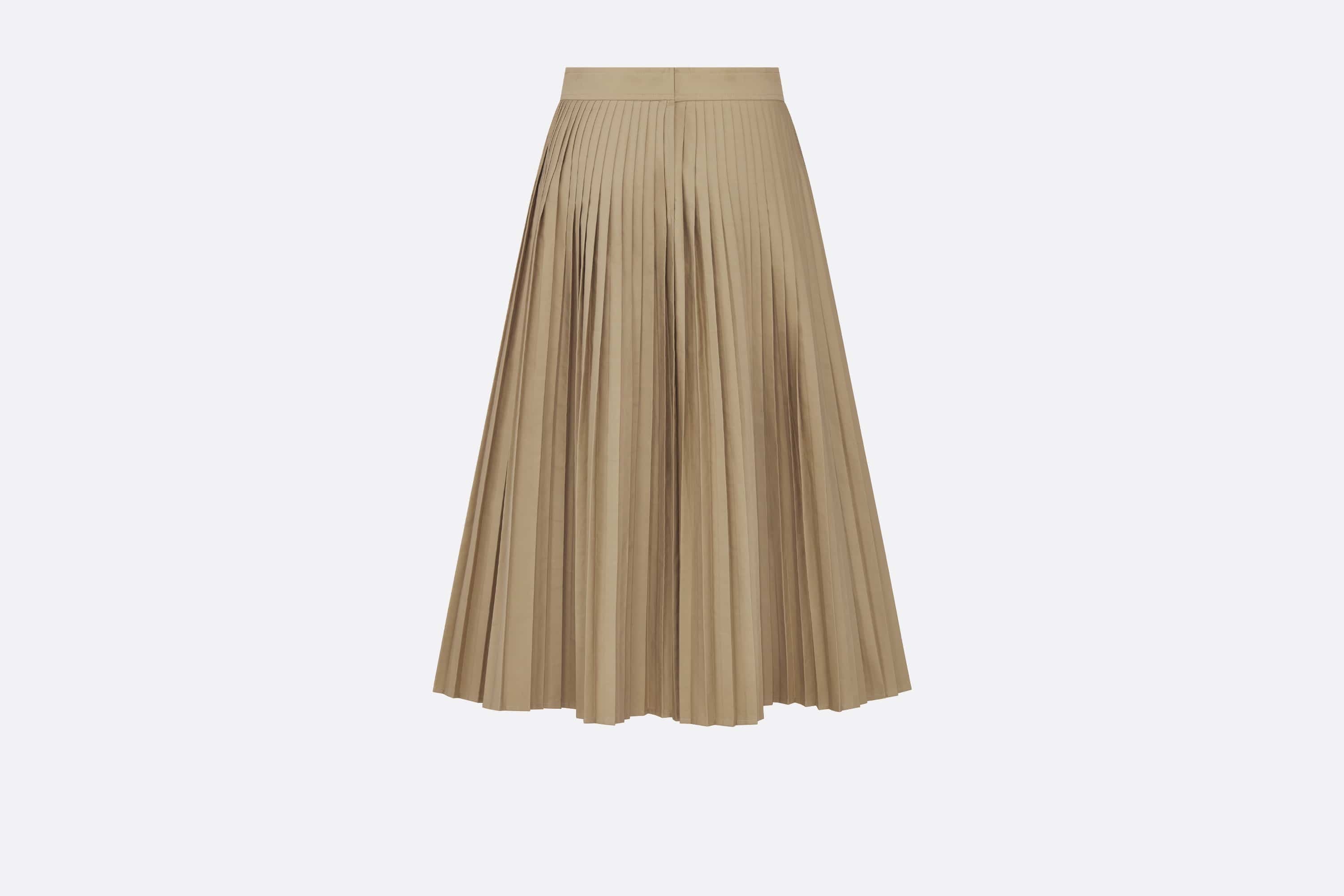 Pleated Mid-Length Skirt - 6