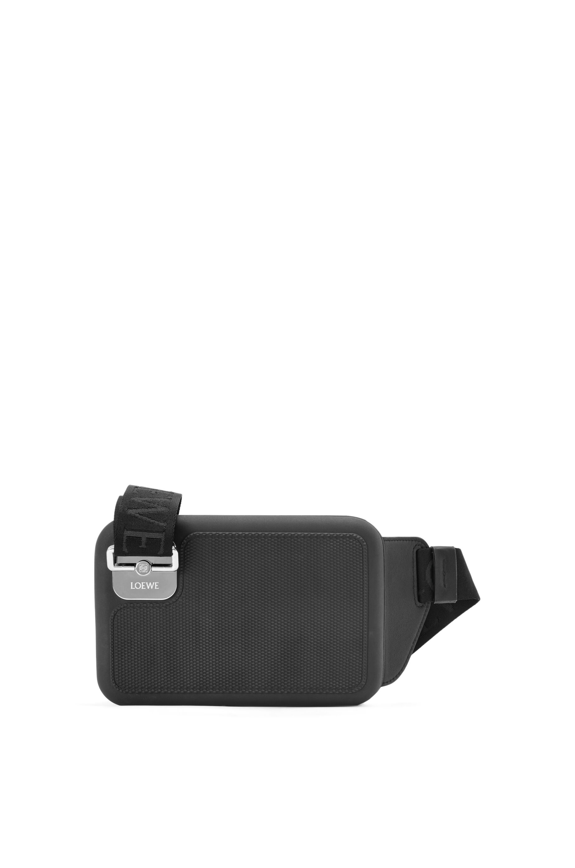 Molded Sling in diamond rubber and calfskin - 5