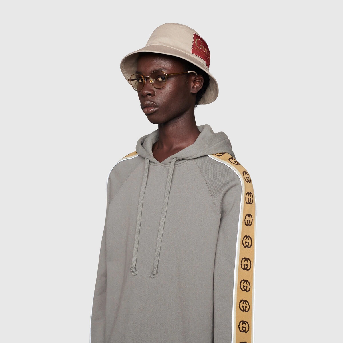 Cotton jersey hooded sweatshirt - 6
