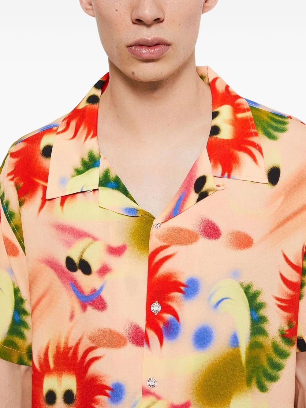 graphic-print shirt - 4