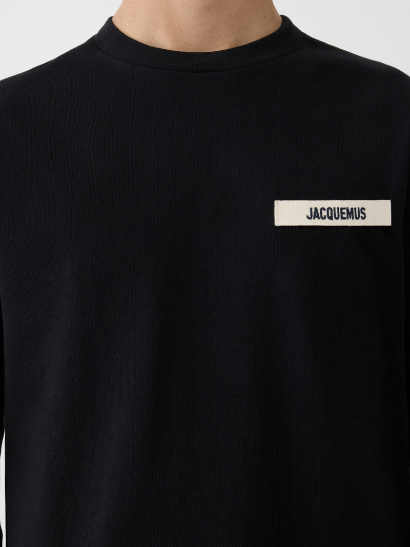 JACQUEMUS The Gros Grain long-sleeve t-shirt outlook