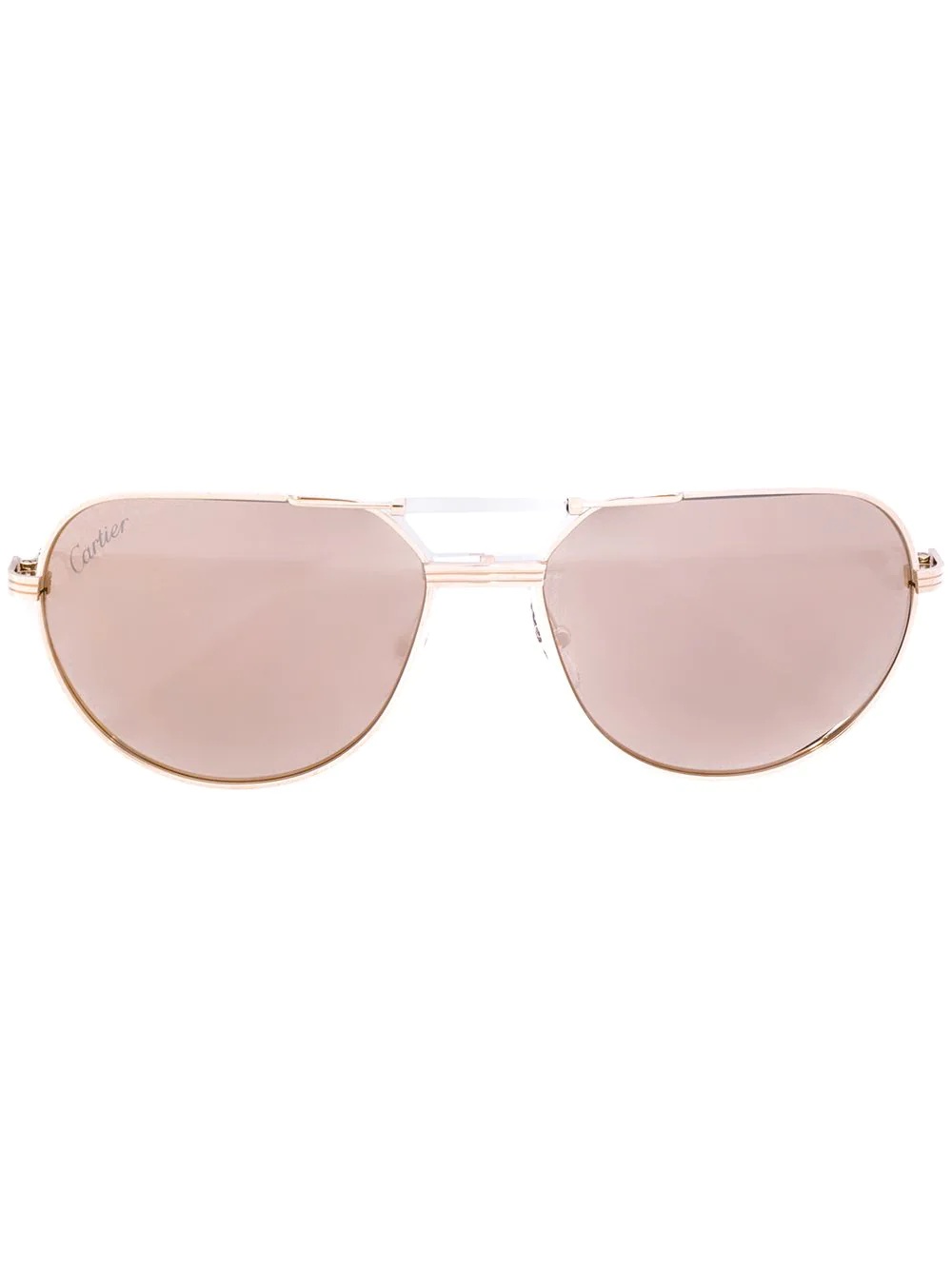 Must de Cartier aviator-frame sunglasses - 1