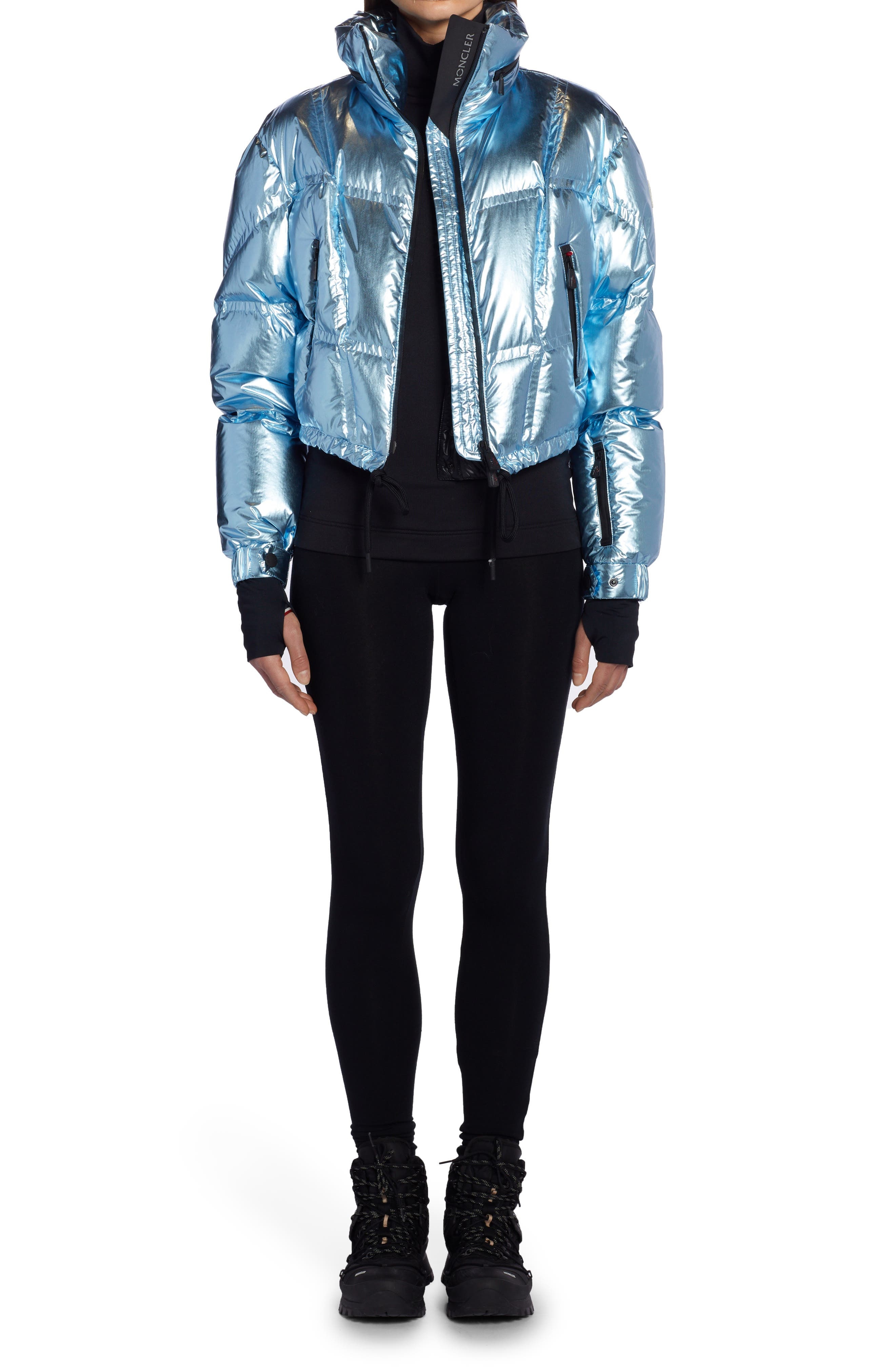Logo Patch High Waist Leggings - 7