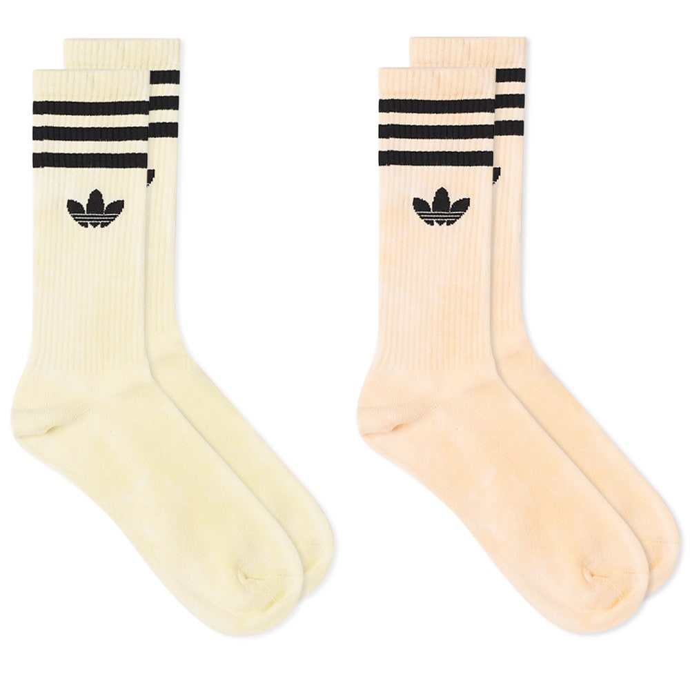 Adidas Tie Die Sock - 2 Pack - 1