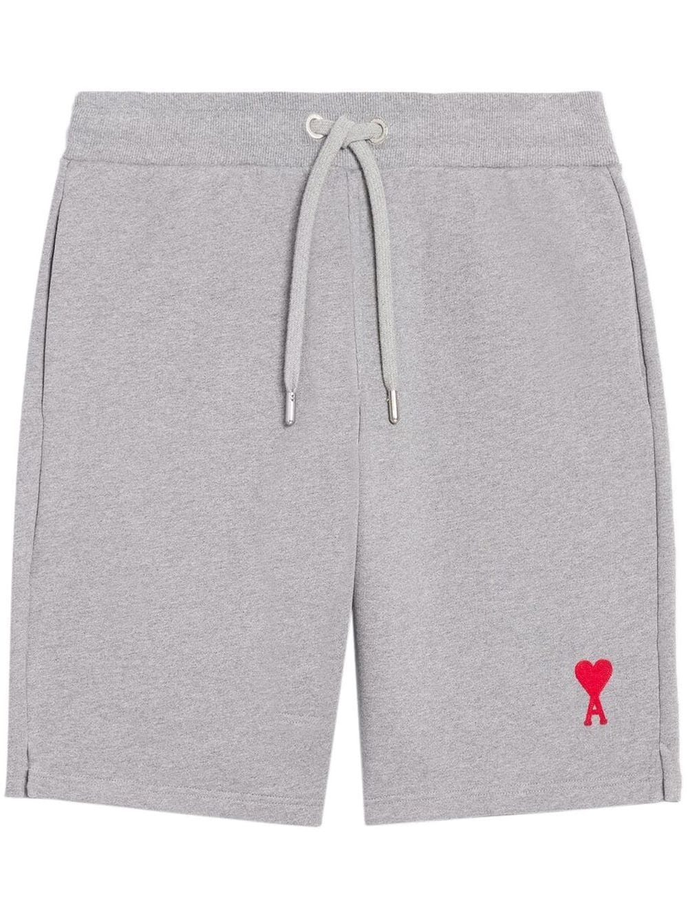 embroidered-logo track shorts - 1