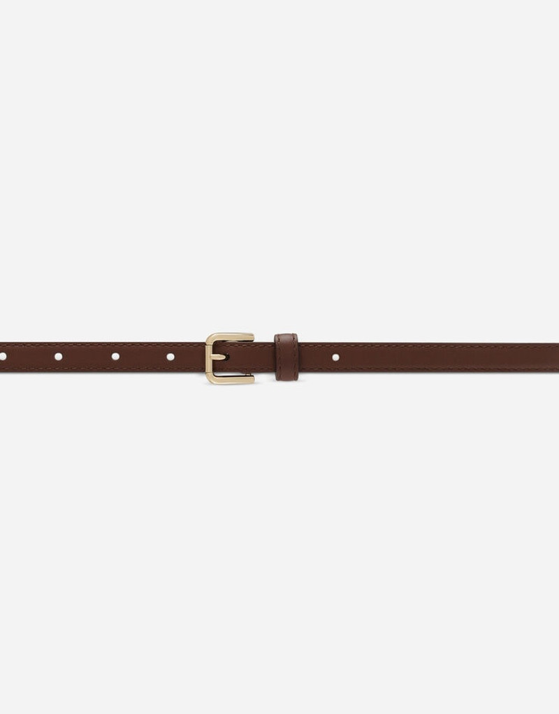 Belt with logo tag 4