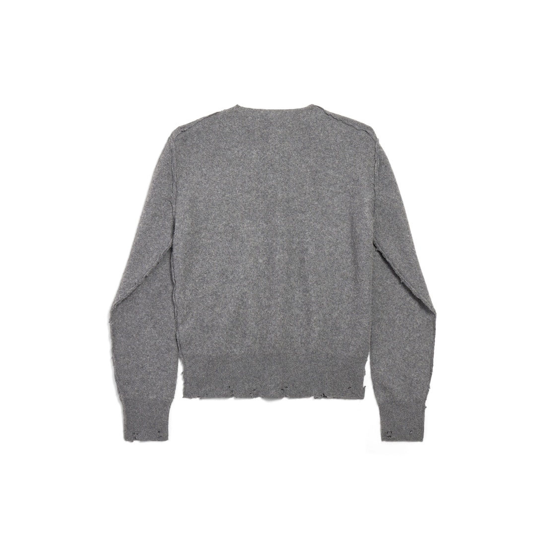 Women's Inside-out Cardigan in Grey - 6