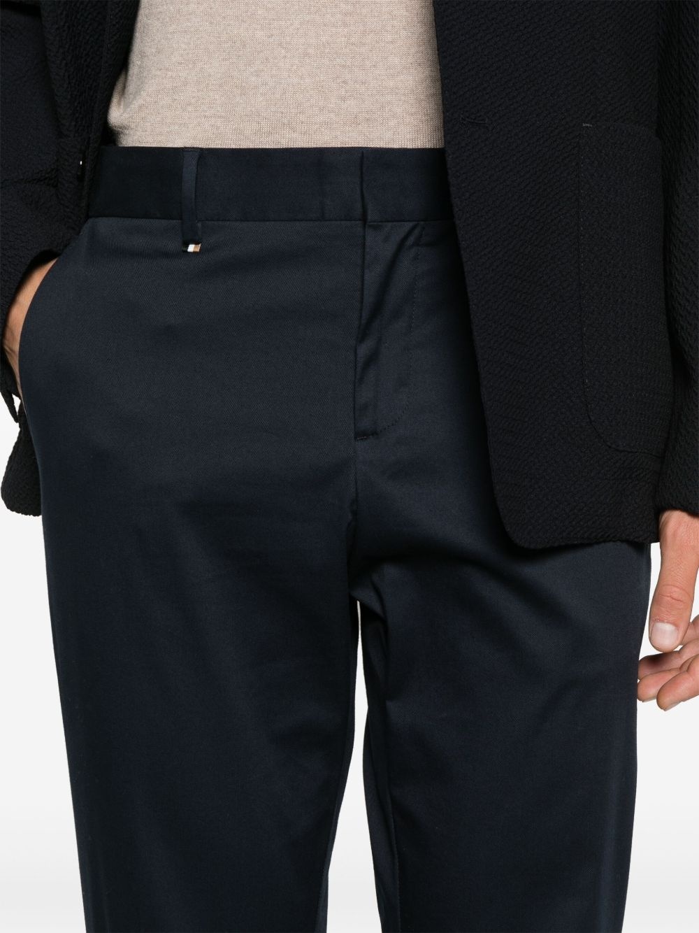 slim-fit tailored trousers - 5