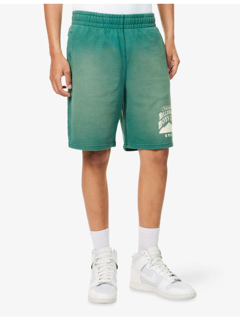 Country Lounge Logo-Print Cotton-Jersey Sweat Shorts - 3