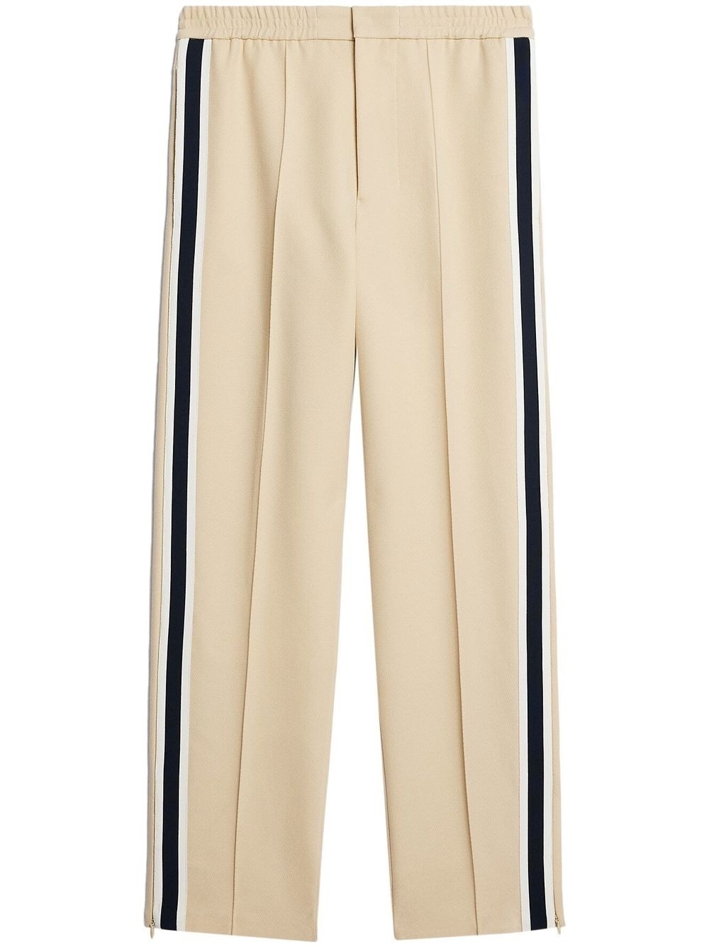 pressed-crease trousers - 1