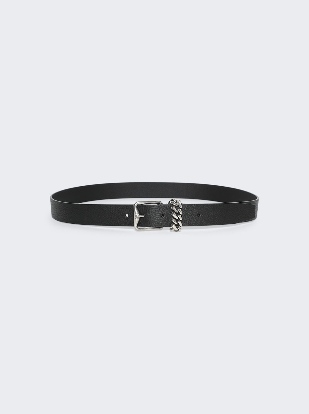 Buckle Chain Belt Black - 1