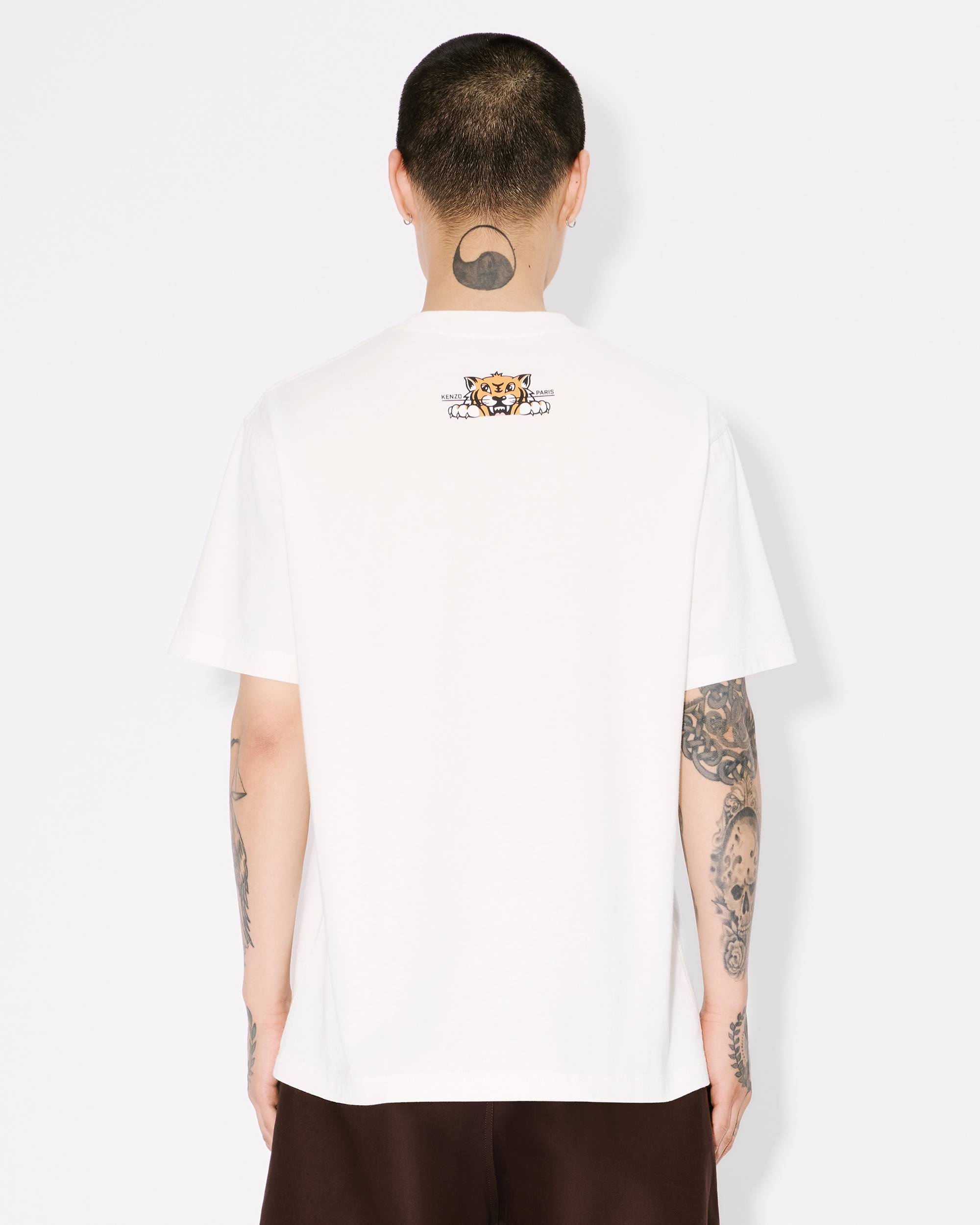 KENZO 'KENZO Happy Tiger' T-shirt in cotton | REVERSIBLE