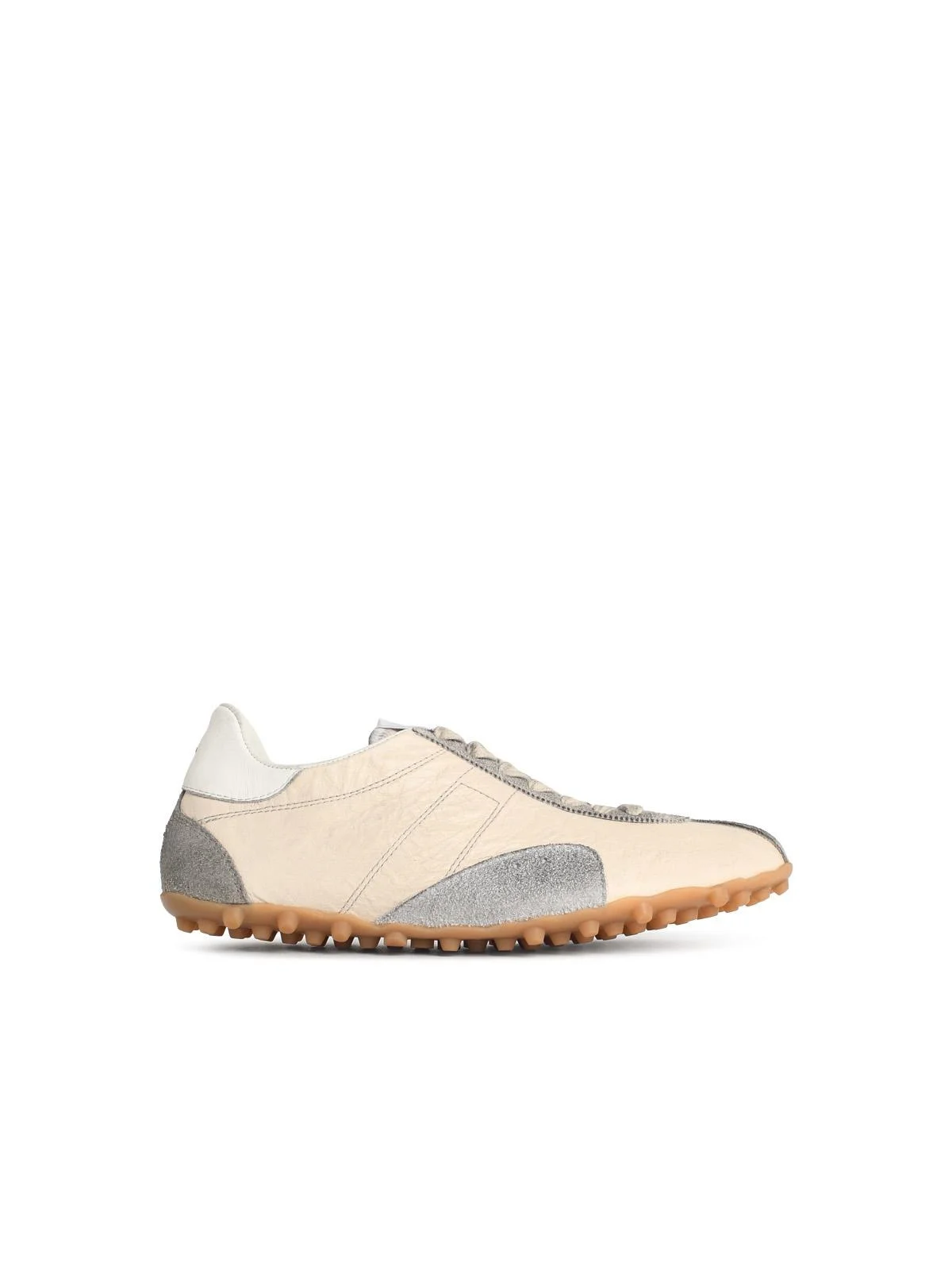 Maison Margiela Sprinters Ivory Fabric Sneakers - 1