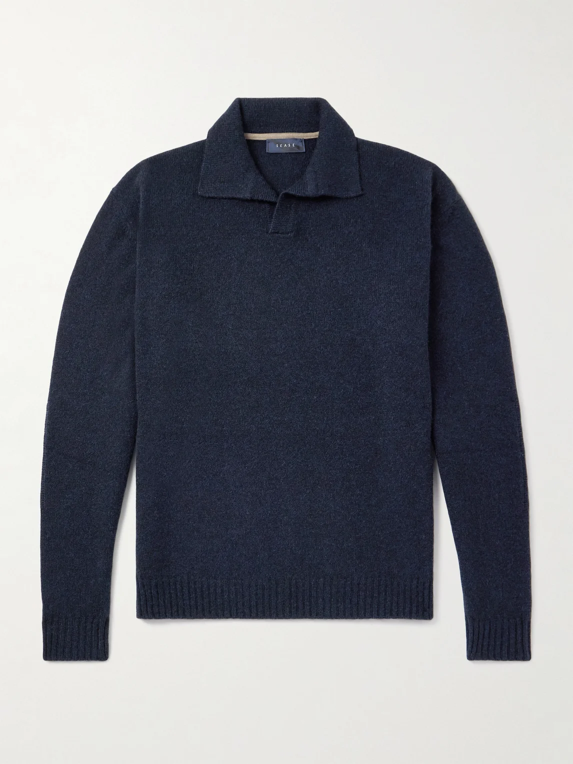 Cashmere Polo Sweater - 1