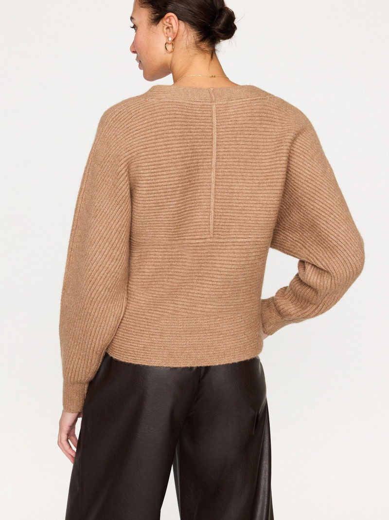 The Hughes Wrap Front Sweater 6