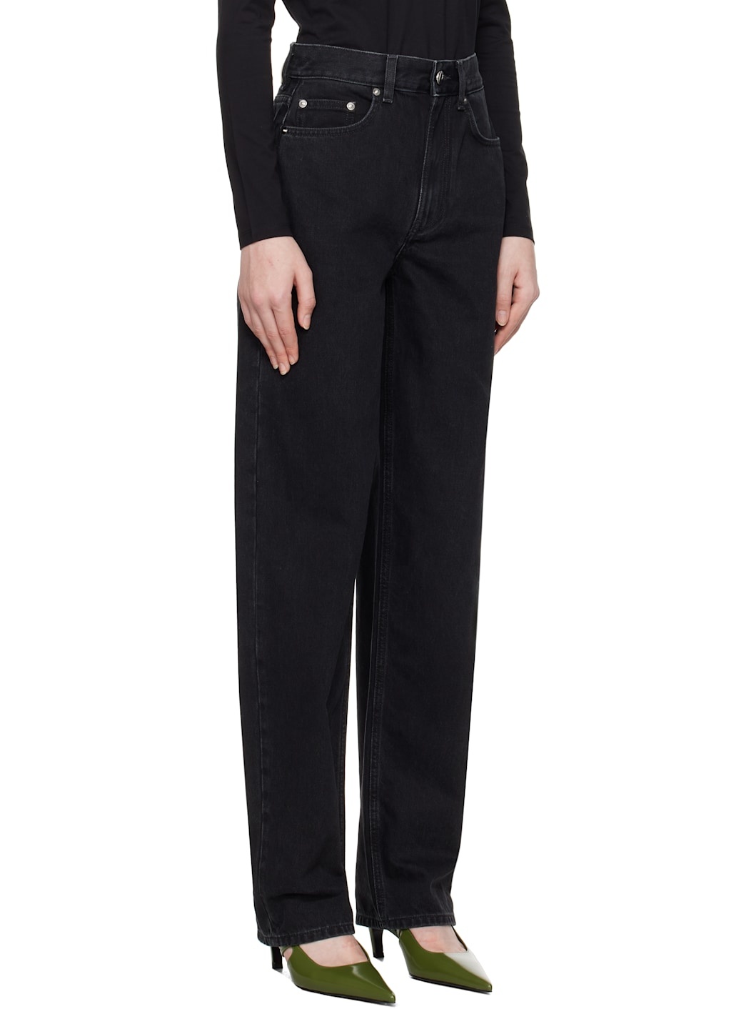 Black Samur Jeans - 2