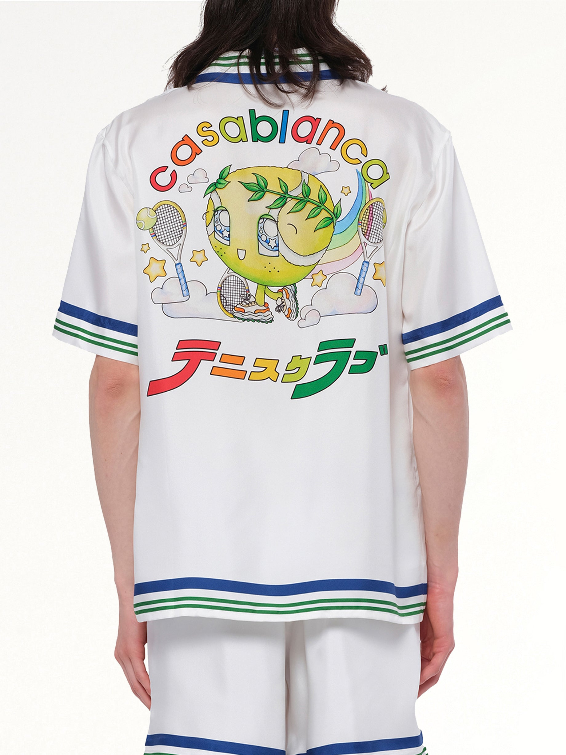 Kawaii Tennis Boy Shirt in Multicolour - 5