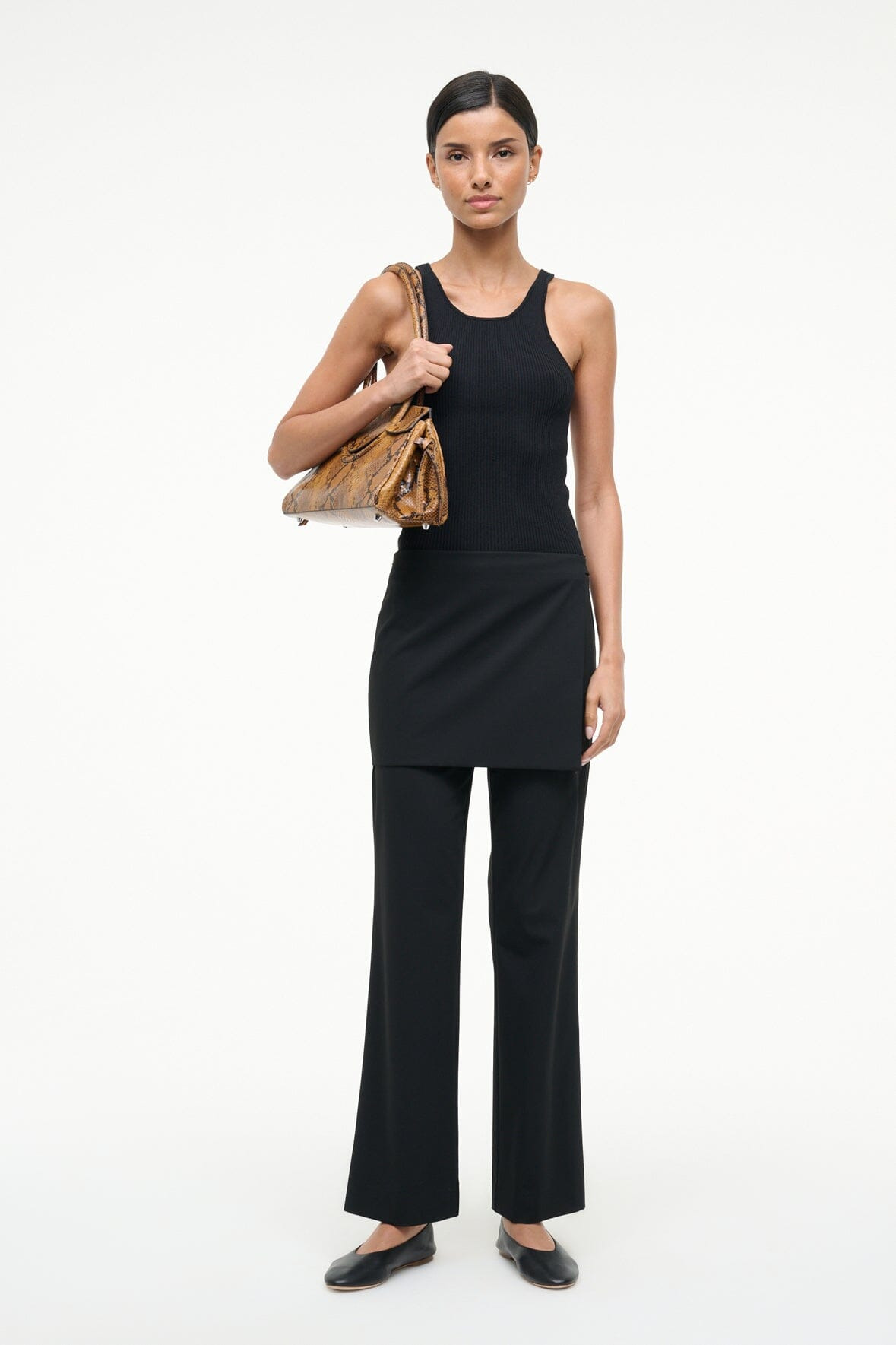 STAUD HANNAH PANT BLACK - 1
