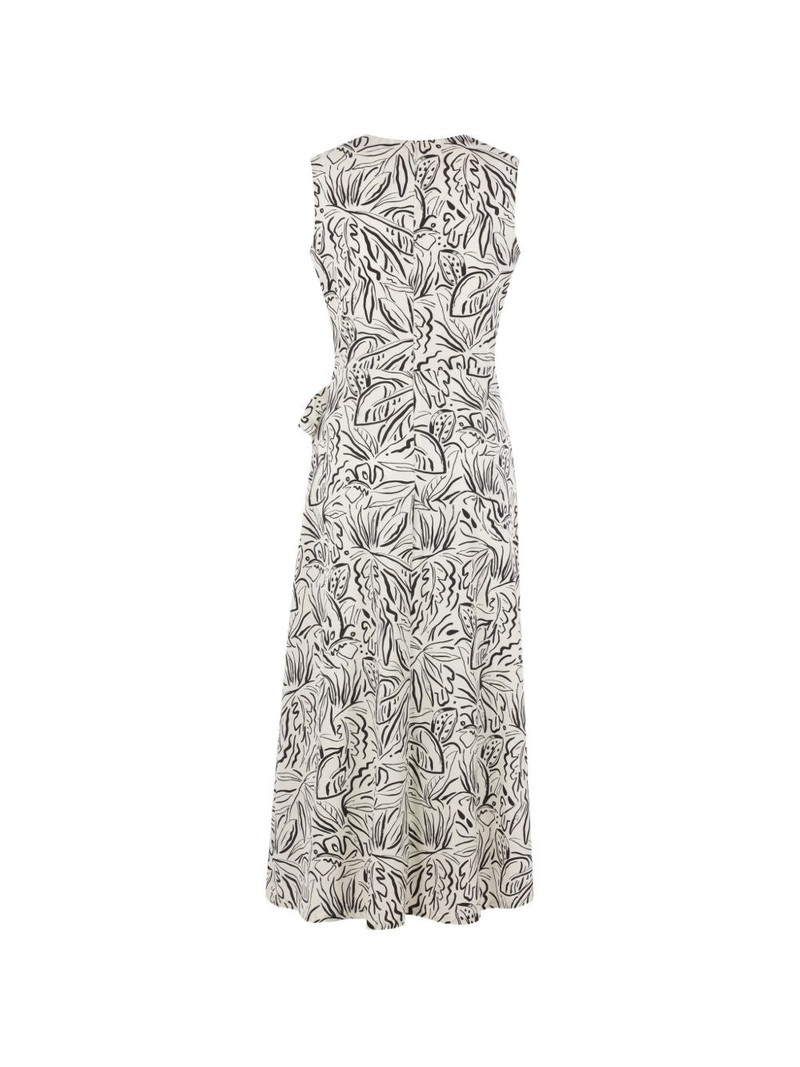 Aspesi floral-print midi dress outlook