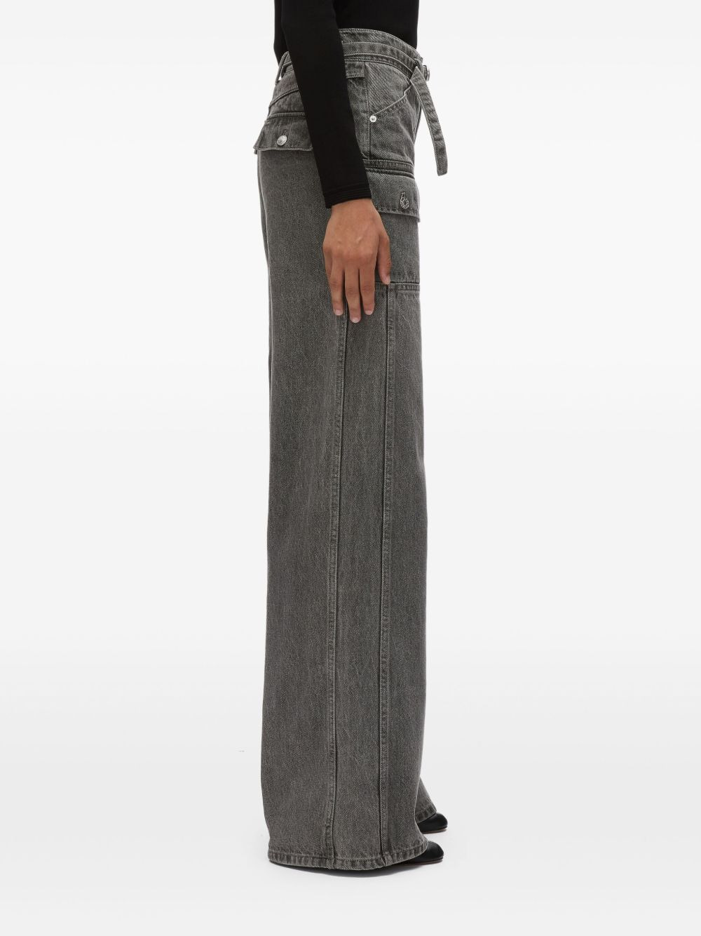 wide-leg jeans - 3