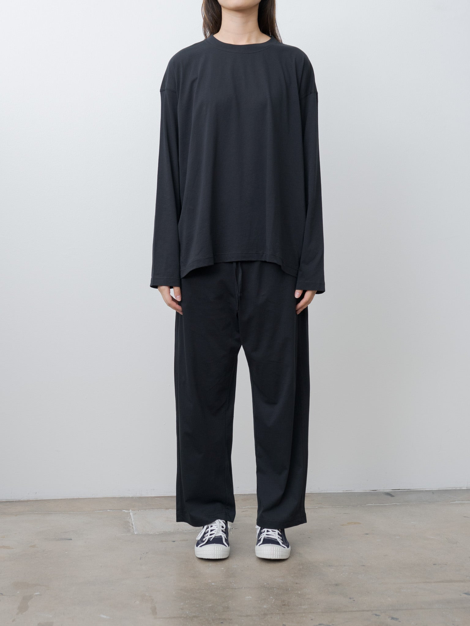 Tahoe Pajamas Set with Pouch - Black - 2