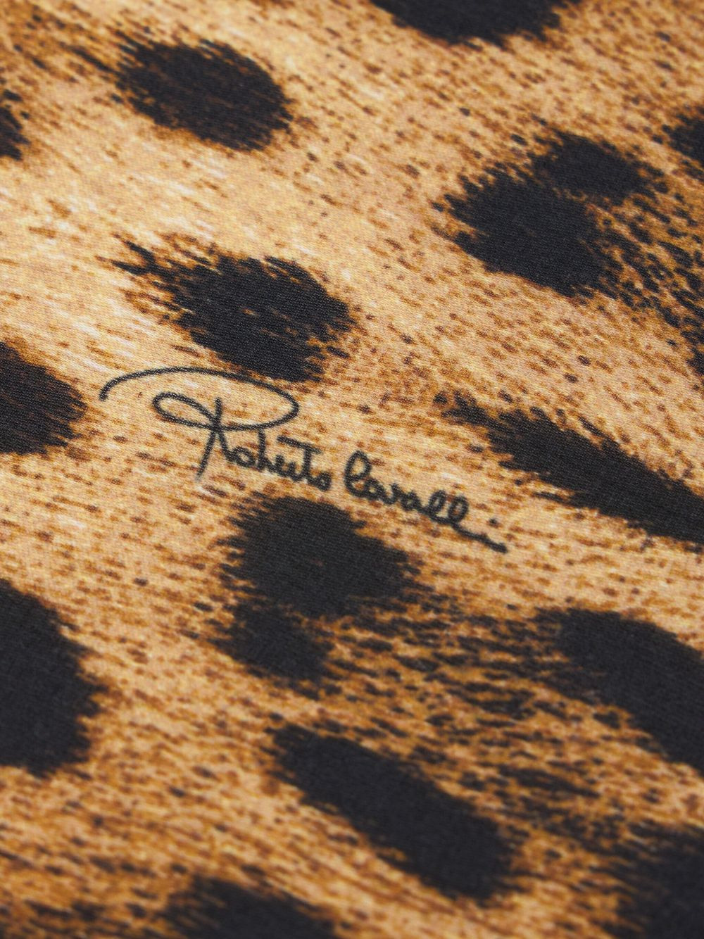 jaguar-print silk scarf - 2