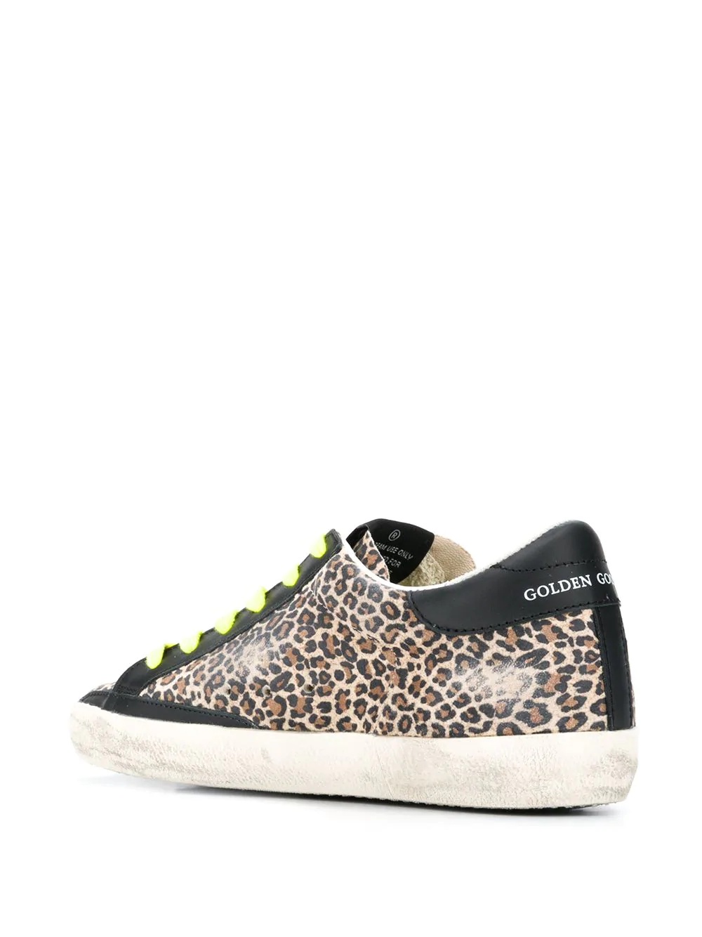 Superstar leopard-print sneakers - 3