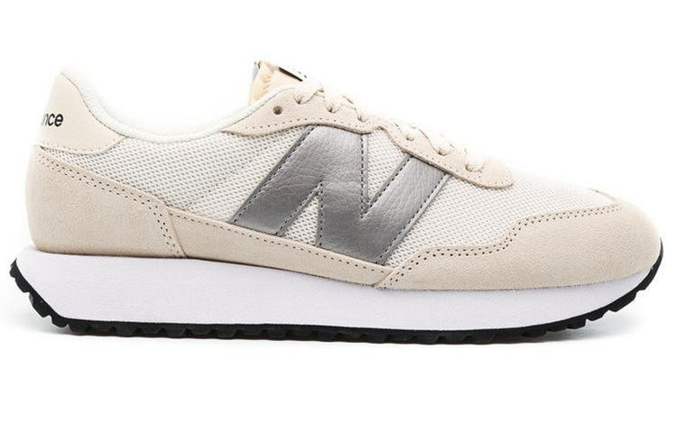 (WMNS) New Balance 237 'Sea Salt Silver Metallic' WS237CB - 2