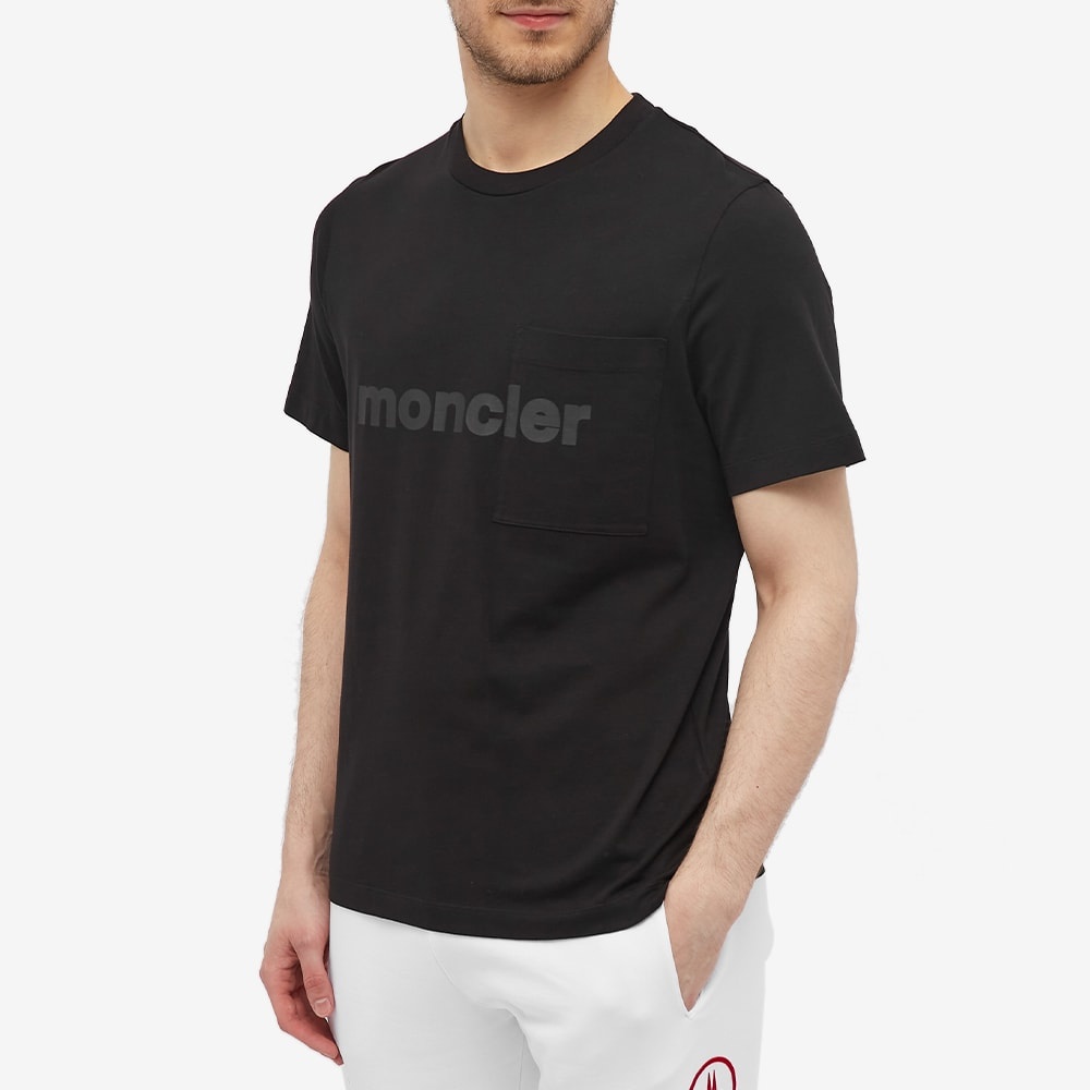 Moncler Slogan Logo Tee - 4