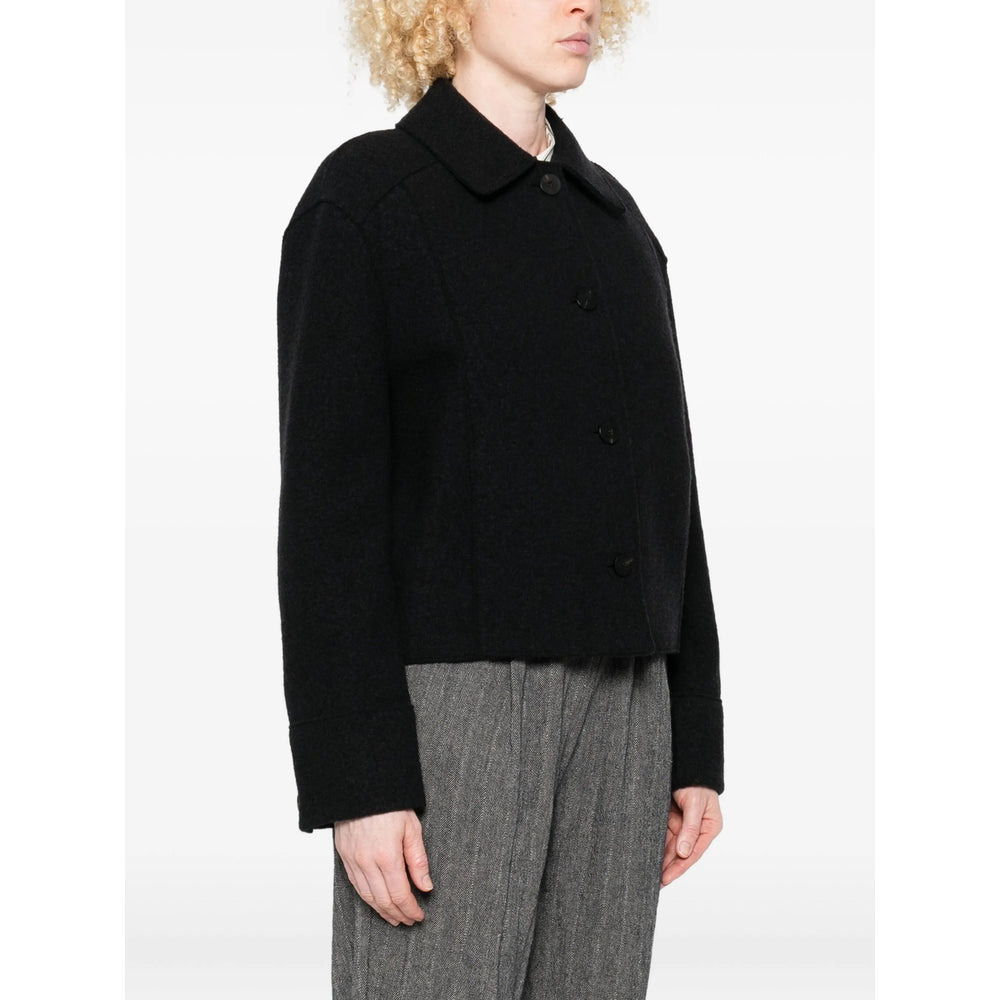 Harris Wharf London Black Jackets - Cropped Jackets Women - 2