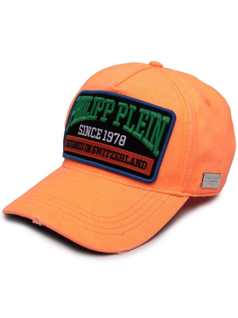 logo-patch slogan cap - 1