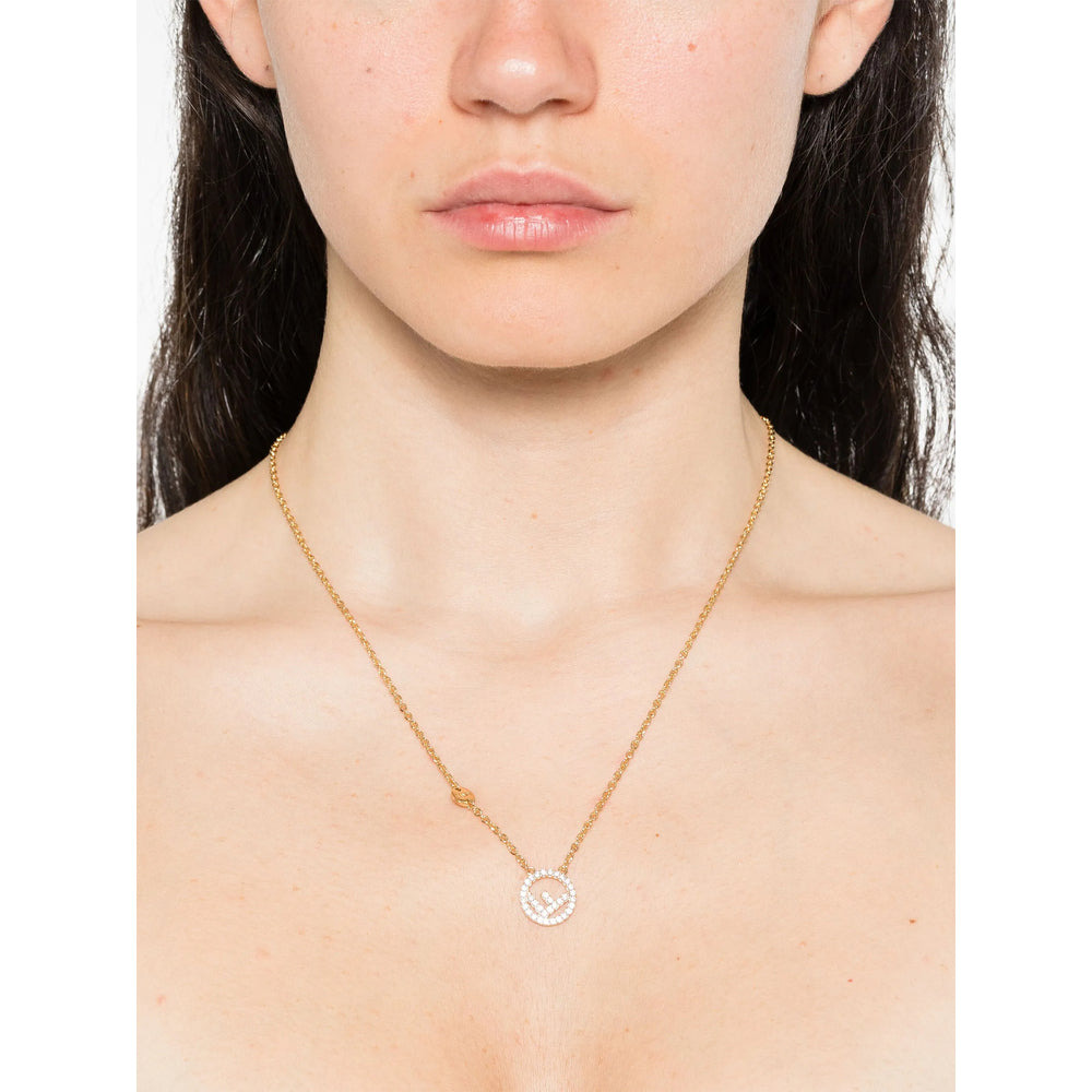 Fendi Gold Necklaces Women - 2