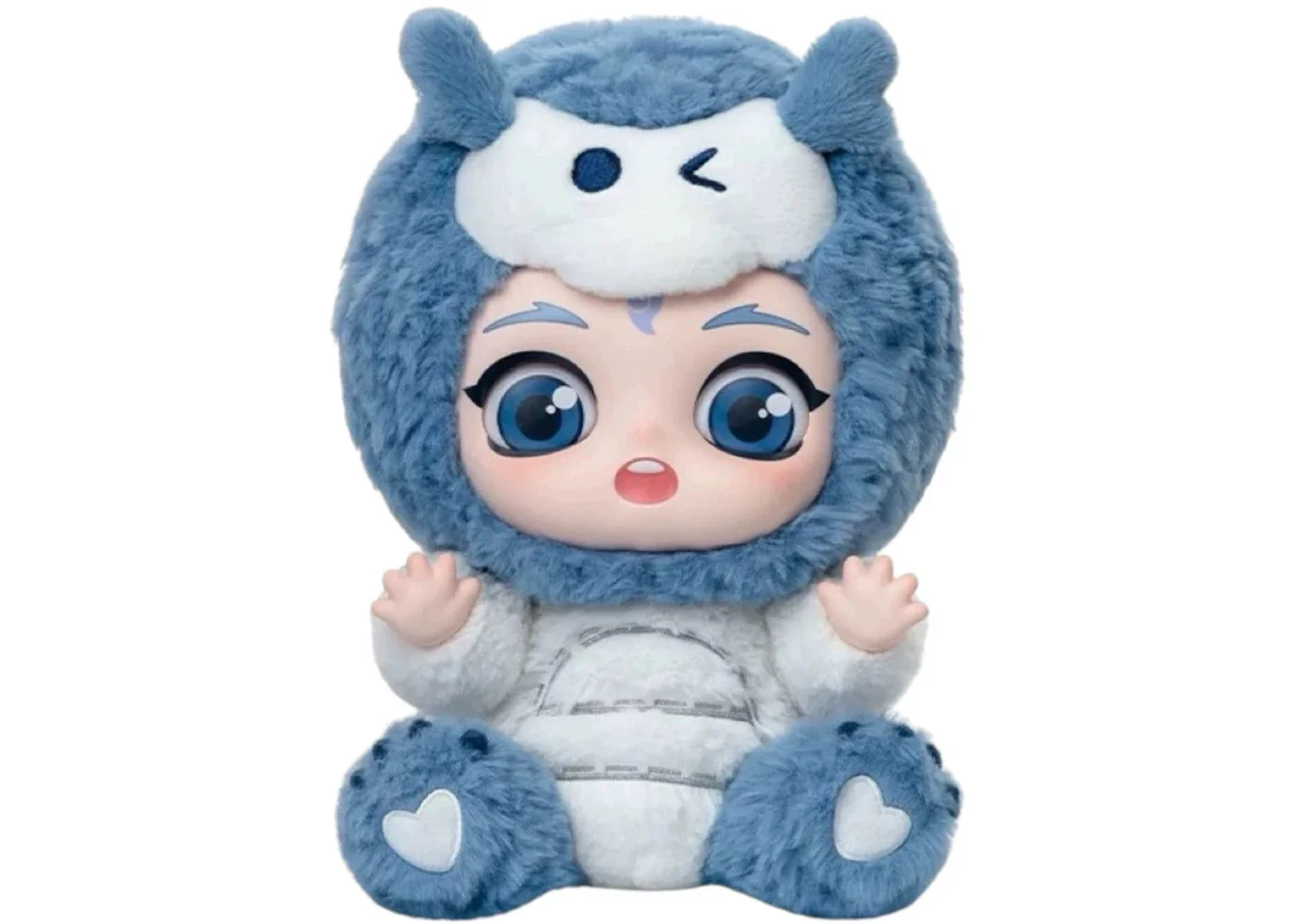 Pop Mart x NeZha 2 Cuddle Series Ao Bing Vinyl Plush Doll - 1