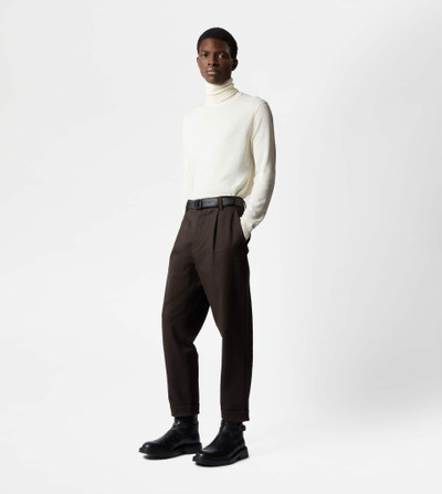 Tod's PANTS WITH DARTS - BROWN outlook