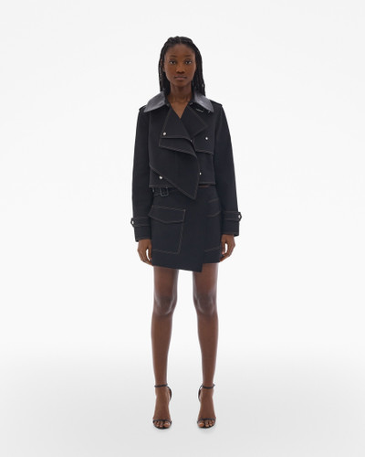 Helmut Lang CROPPED TRENCH JACKET outlook