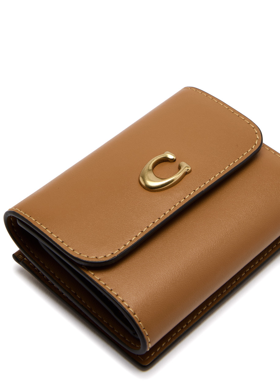 Coach Logo Leather Wallet - 4