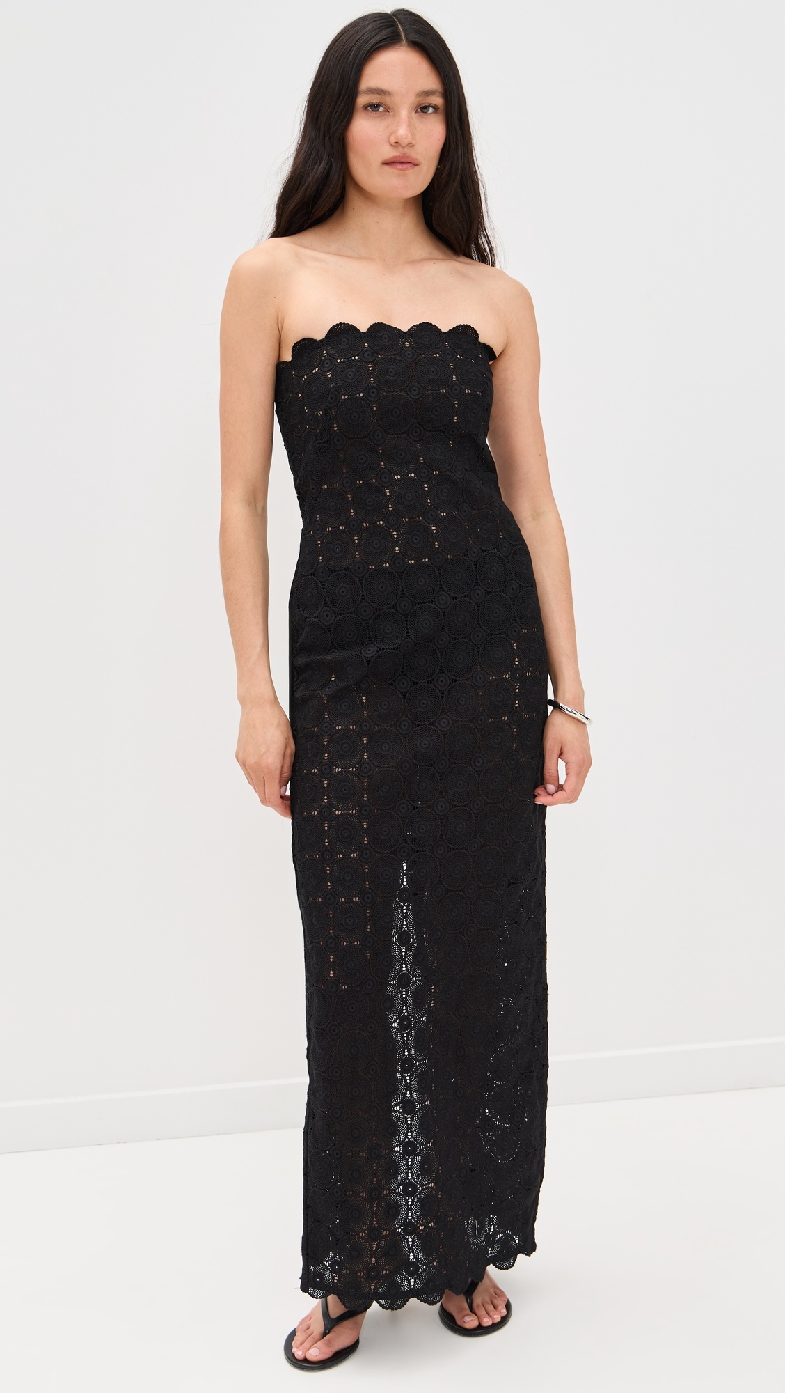 Doily Column Dress - 6