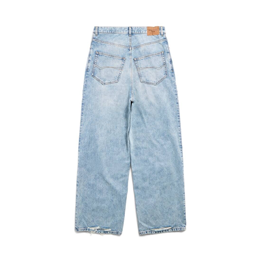 Baggy Pants  in Light Blue - 2