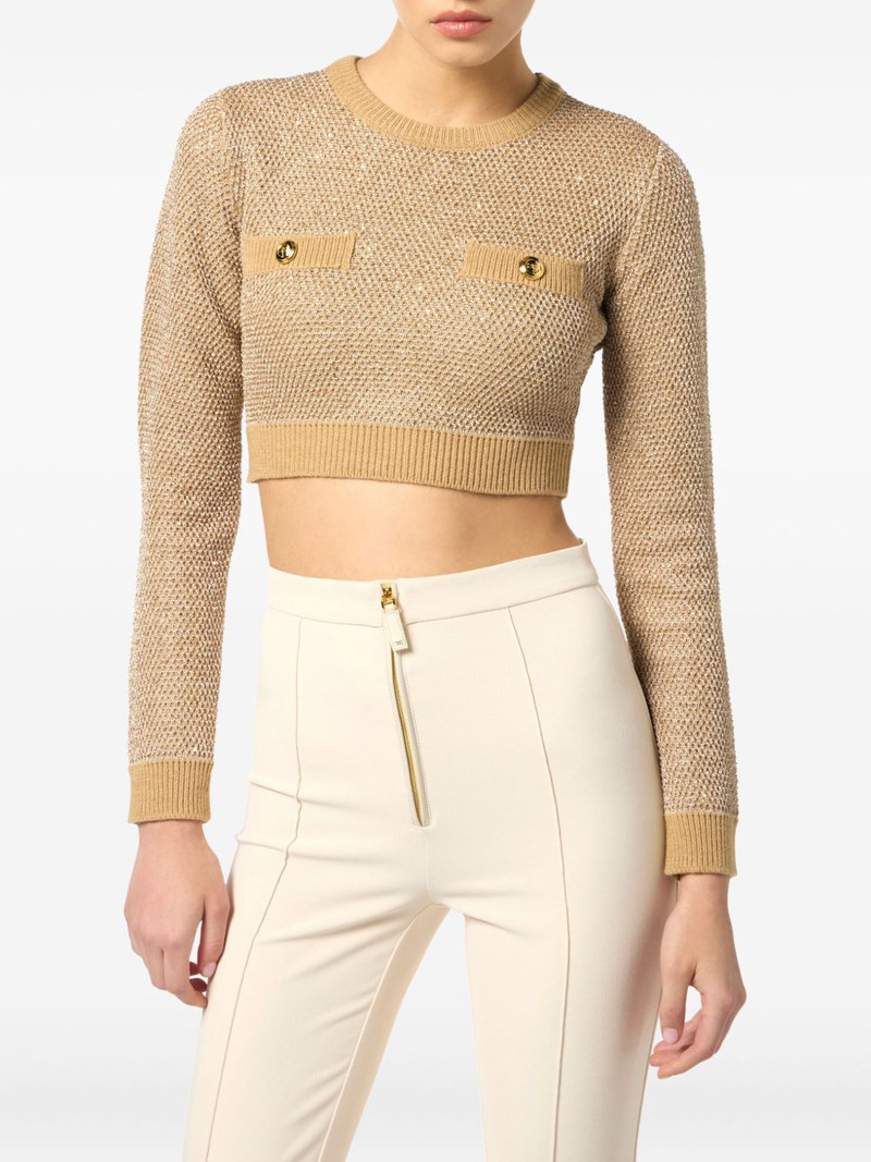 sequin-embellished sweater 4