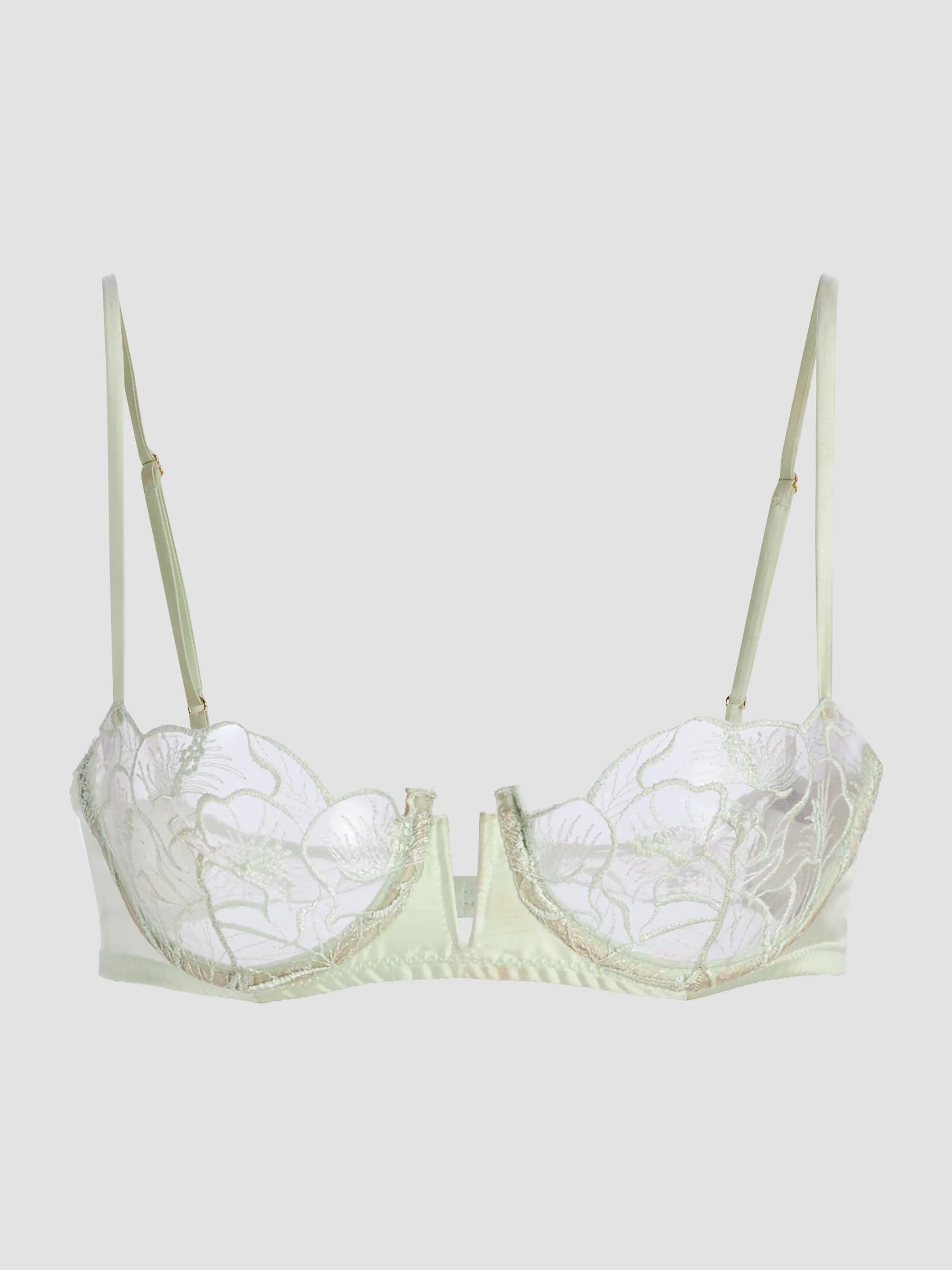 Women's Calla Lily Balconette Bra - Menthe - 1