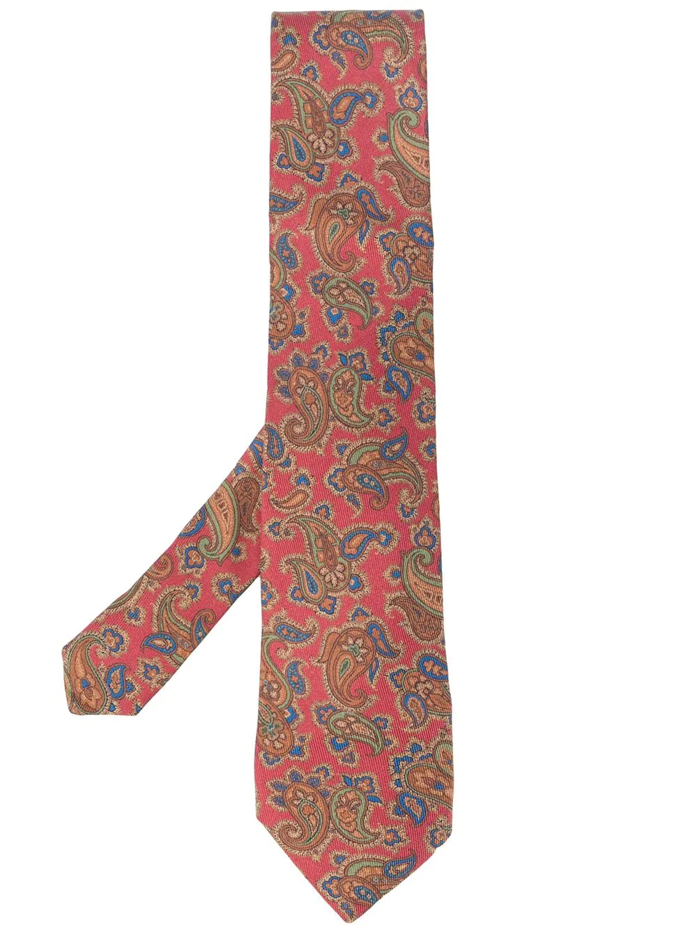 paisley-print tie - 1