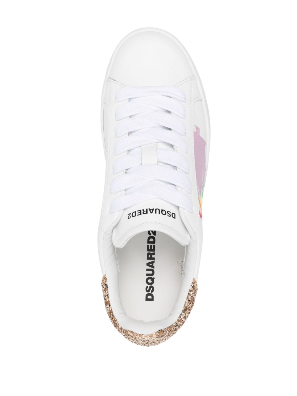 Boxer contrast-stitch sneakers - 4