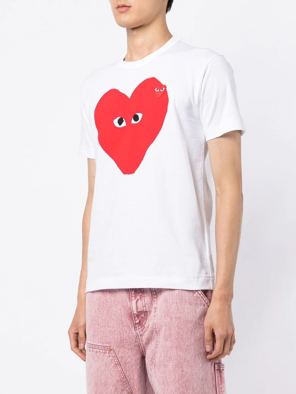 heart logo T-shirt - 6