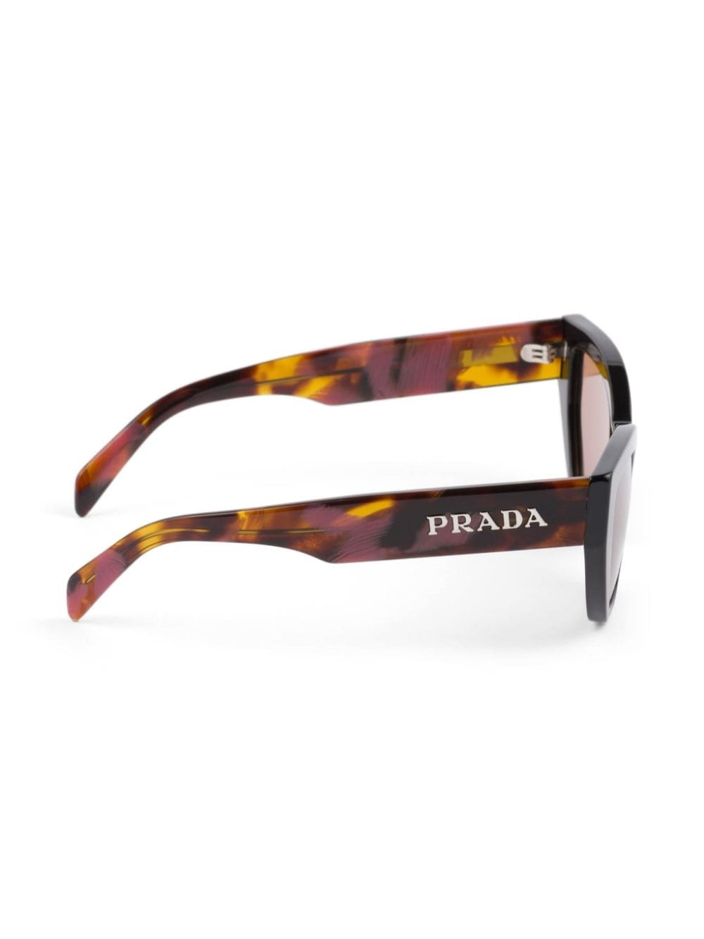 tortoiseshell-effect cat-eye sunglasses - 2