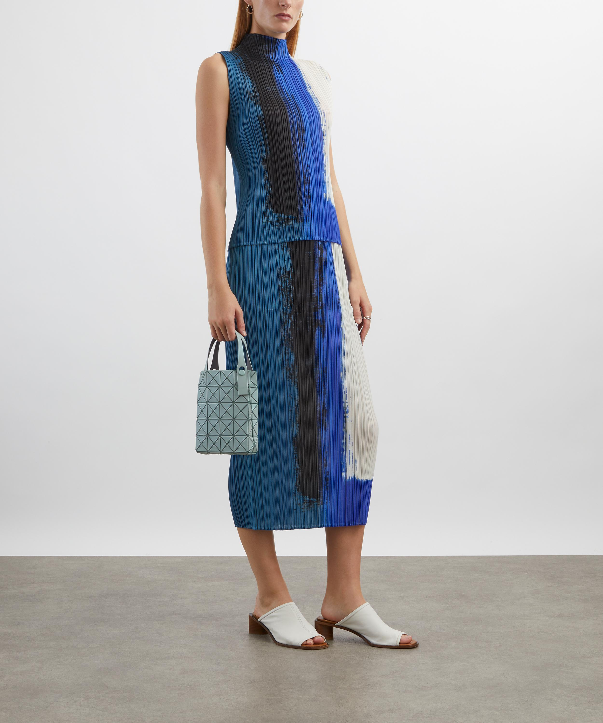 JUMP Blue Pleated Midi Skirt - 2