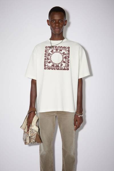 Acne Studios Crew neck t-shirt - Off white outlook