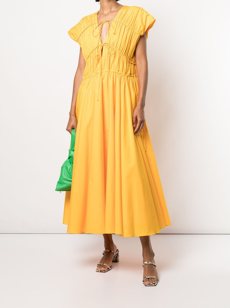 TOVE Ceres flared midi dress outlook
