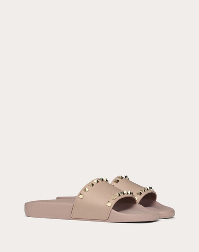 Valentino Rockstud rubber slides outlook