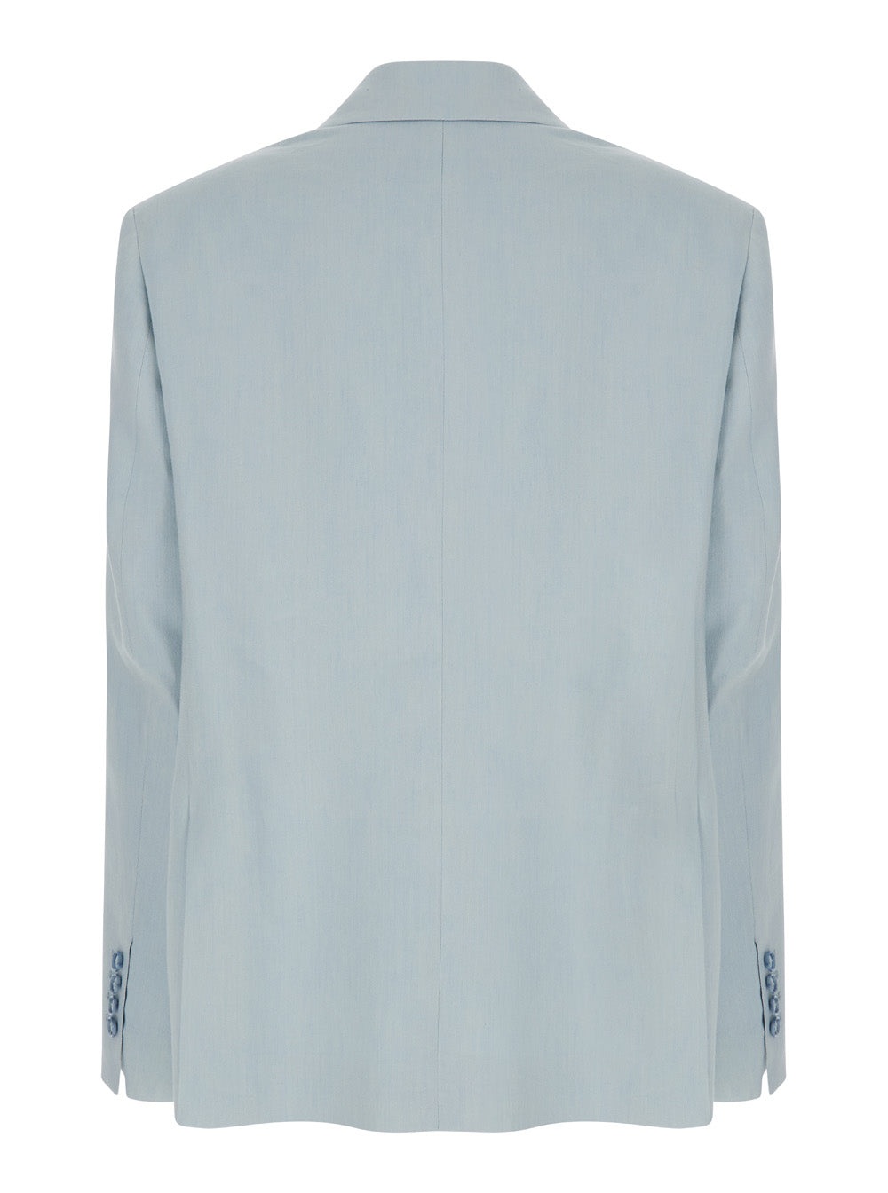 THE ANDAMANE - The Andamane Women Light Blue Single-Breasted Blazer In Linen Stretch Woman - 2