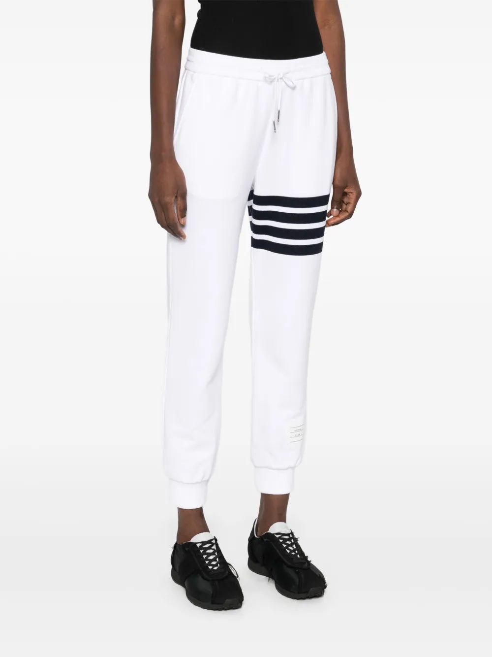 THOM BROWNE - Women Sweatpants In Classic Loopback - 2